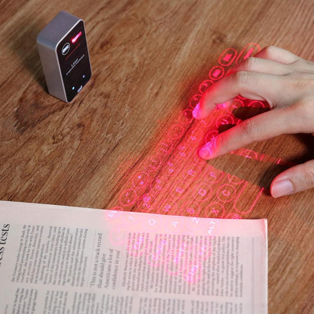 Portable Bluetooth Laser Keyboard