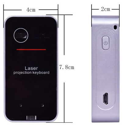 Portable Bluetooth Laser Keyboard